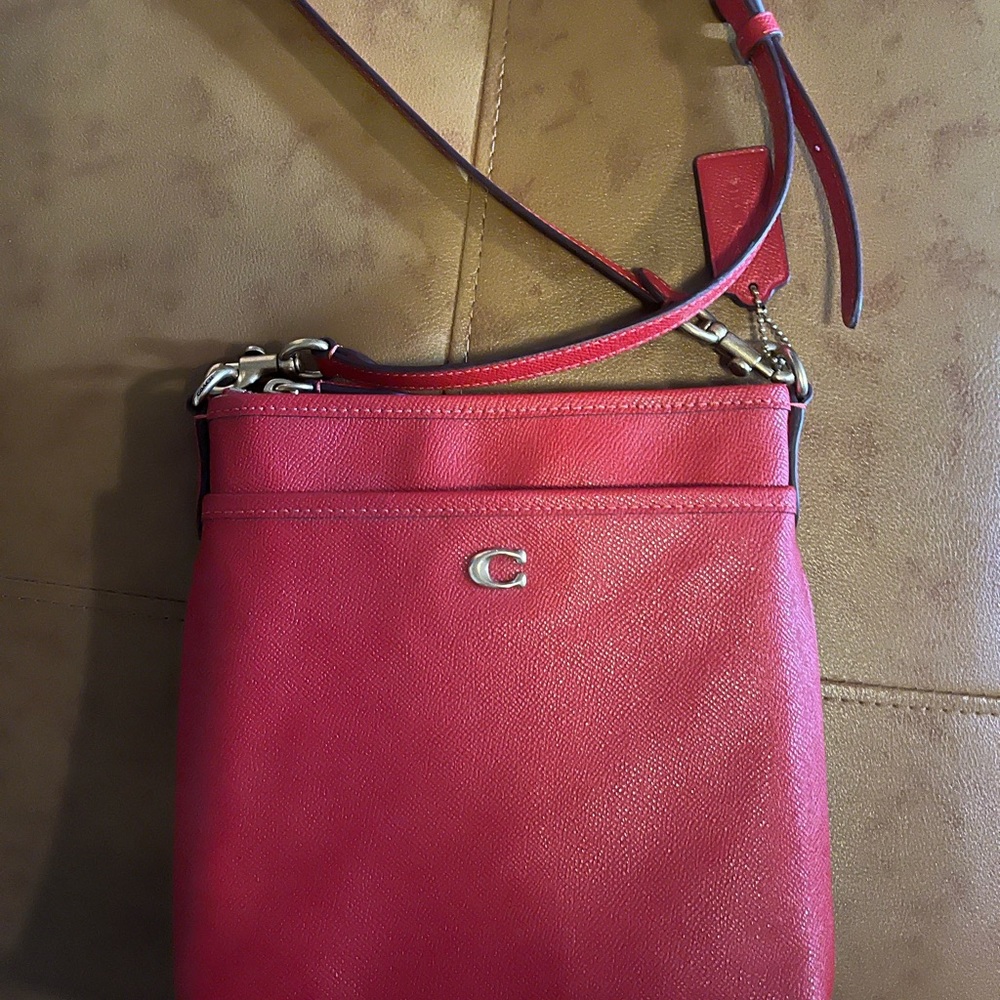 Coach purse -red